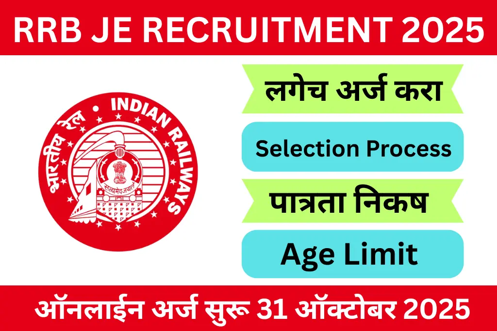 rrb je recruitment 2025