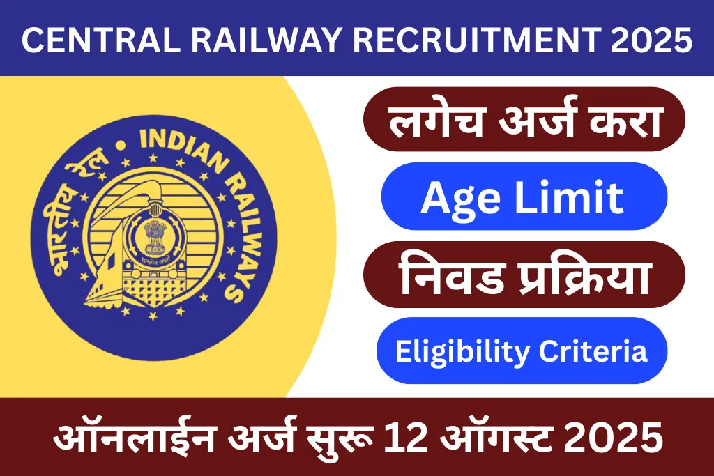 central railway recruitment 2025