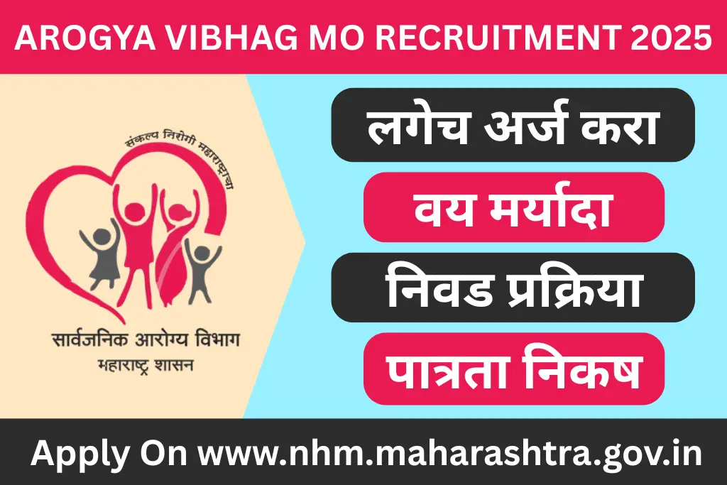 arogya vibhag mo recruitment 2025