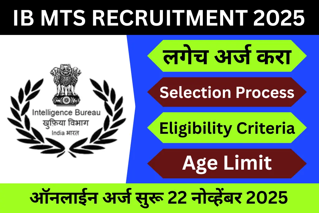 ib mts recruitment 2025