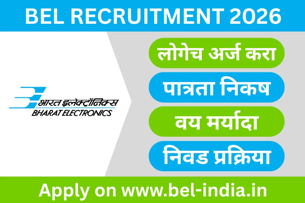 bel recruitment 2026