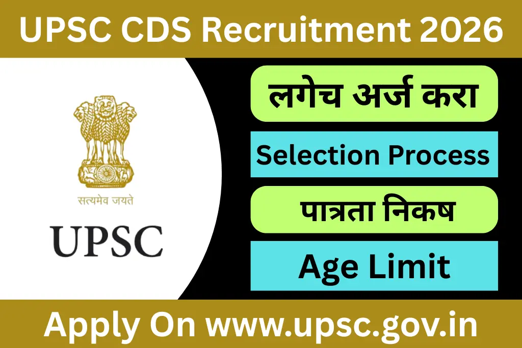 upsc cds recruitment 2026