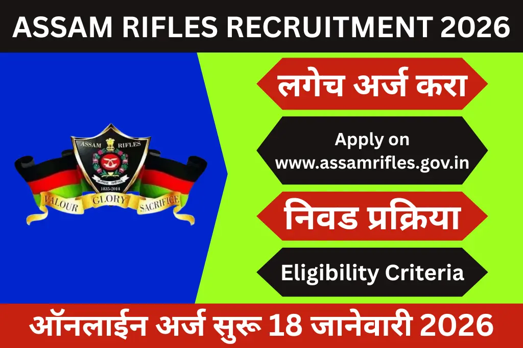 assam rifles recruitment 2026
