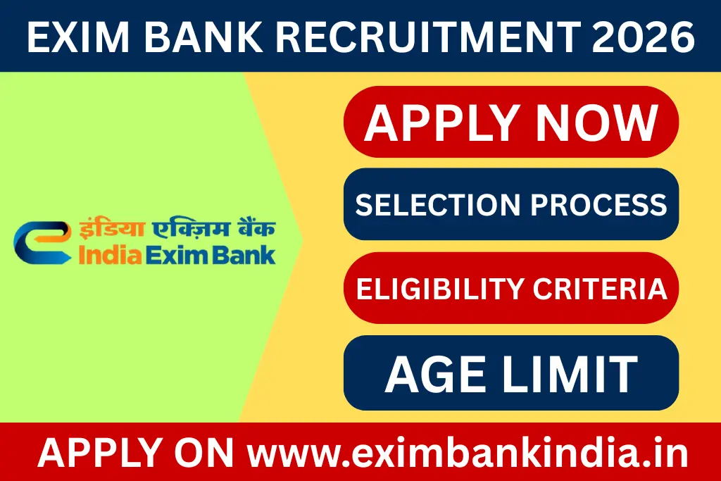 exim bank recruitment 2026