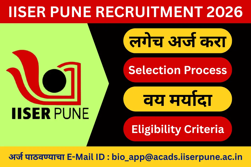 iiser pune recruitment 2026
