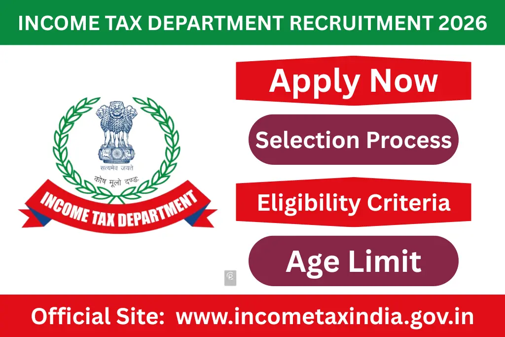 income tax department recruitment 2026