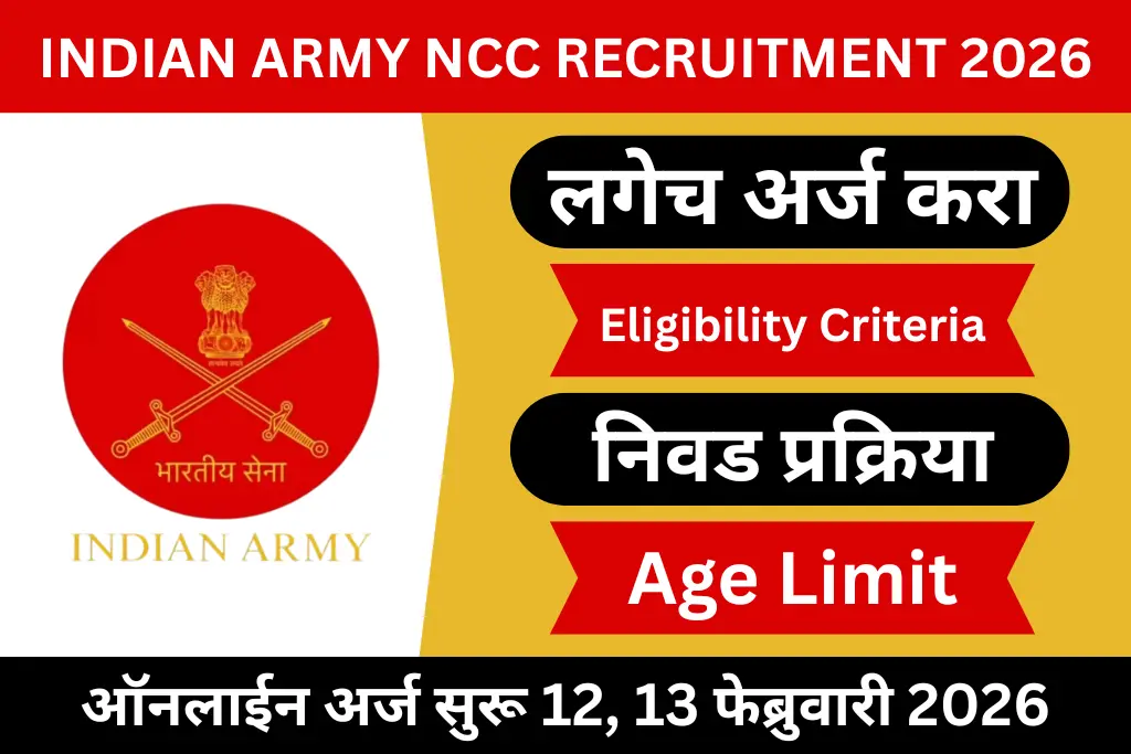 indian army ncc recruitment 2026
