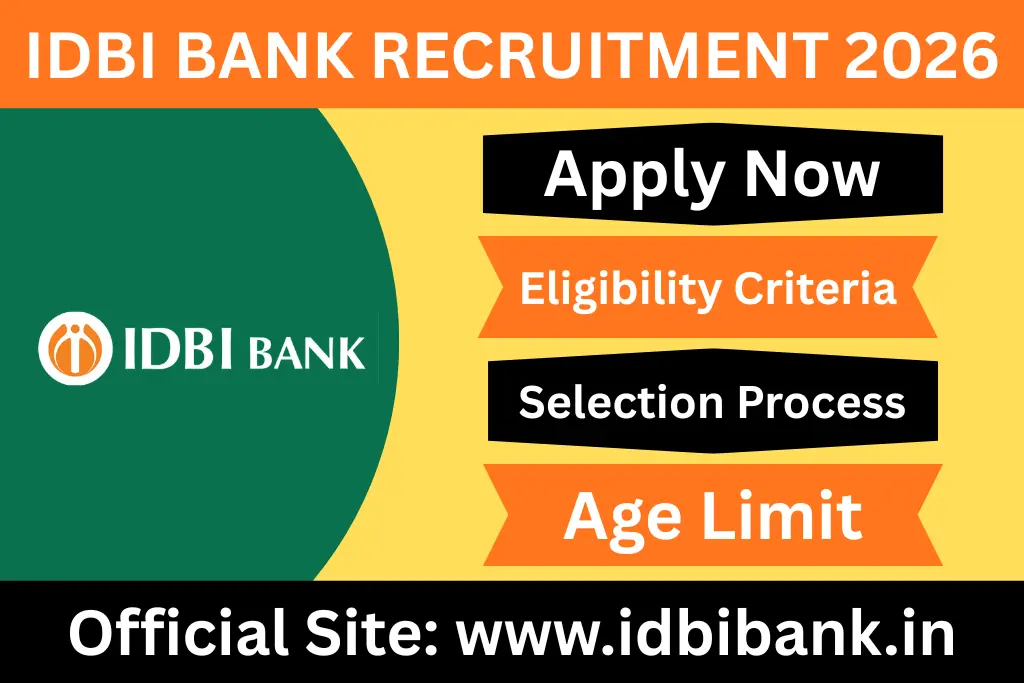 idbi bank recruitment 2026
