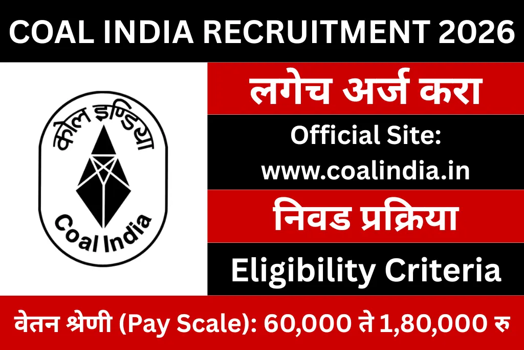 coal india recruitment 2026