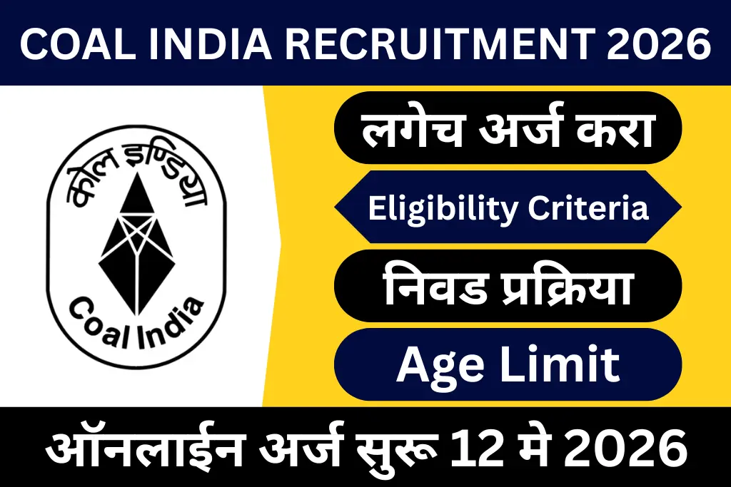 coal india recruitment 2026