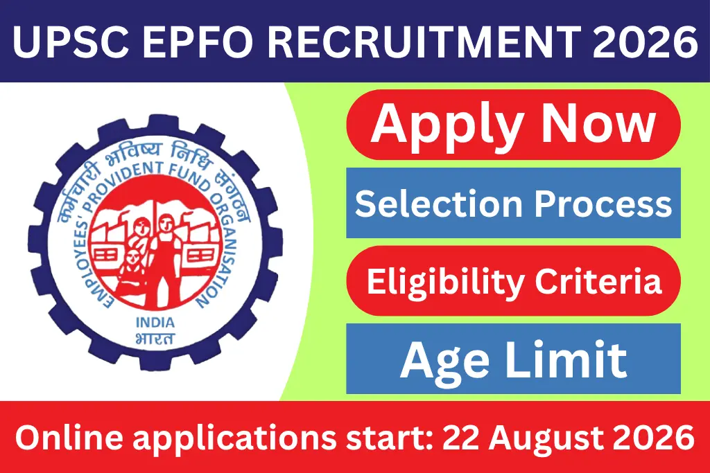 upsc epfo recruitment 2026